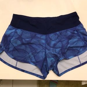 lululemon speed shorts 2.5”